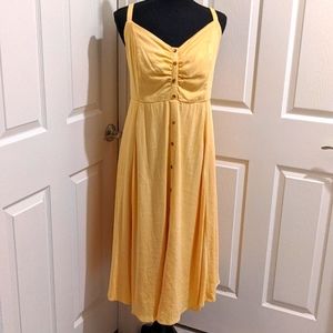 NWT Torrid pale yellow dress